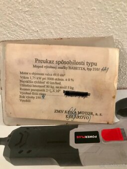 Babetta-210=Pôvodný stav a TP - 7