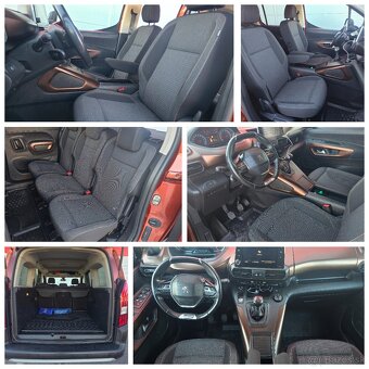 Peugeot Rifter1.5hdi 96kw-kúpené na Slovensku-1.majiteľ-2020 - 7