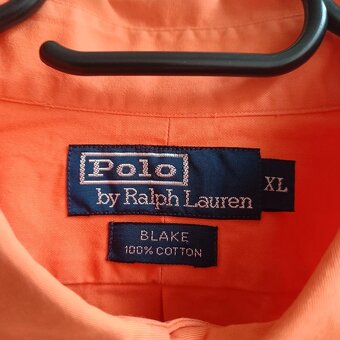 Polo Ralph Lauren Blake oranžová košeľa s dlhým rukávom XL - 7