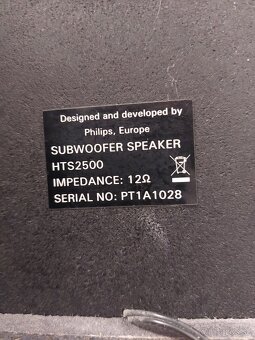 Predám domáce DVD-USB domáce kino Philips - 7