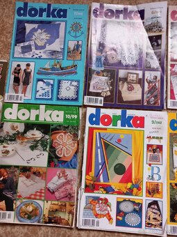 Časopisy Dorka, a vyšívanie - 7