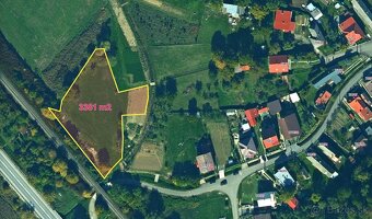 Výnimočný pozemok na výstavbu (3 381 m²) VRANOV/n/T - 7