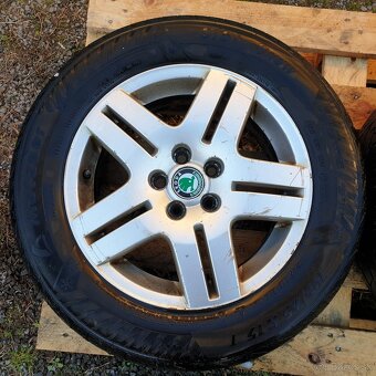 predám originálne elektróny vw golf 5x100 MADE IN AUSTRIA - 7