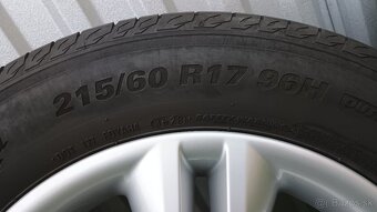 Letná sada originál Nissan Qashqai, 5x114,3 R17 - 7