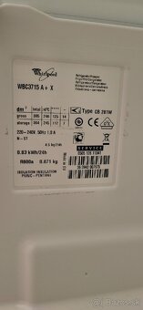 Držiak termostatu/žiarovky Whirlpool WBC3715 A+X - 7