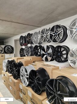 Mercedes Vito,Viano,V Classe,C,A,CLA,B alu disky 9x19 5x112 - 7