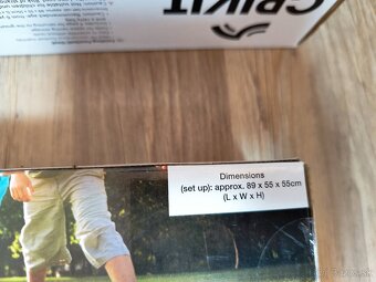Malé futbalové bránky Crivit - 7
