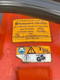 Motorova píla husqvarna 268 - 7