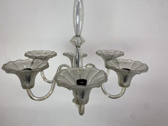 Veľký celosklenený halový luster - 7