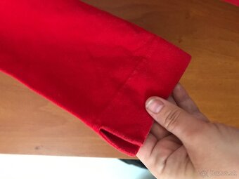 TOMMY HILFIGER originál Red damske tricko S/M - 7