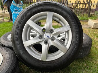 Alu disky R15 + Zimné Pneu 196/65 R15 - 7