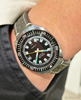 Československé mechanické vintage retro hodinky PRIM Sport 2 - 7