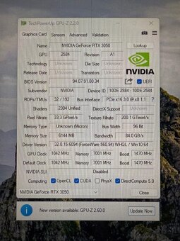 Herný počítač HP.Intel i5-6500 4x3,20GHz.16gb ram.RTX3050 6G - 7