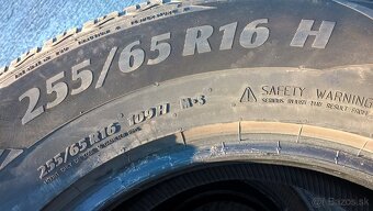 LETNÉ 255/65 R16 109H SUV MATADOR 8 mm 2019 - LEN 250-€/sada - 7