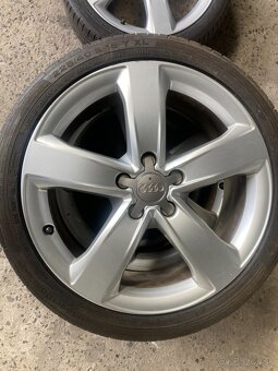 Orig alu AUDI 225/45r18 letní 5mm - 7