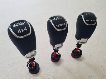 Alcantara / Perforovaná - hlavica DSG ŠKODA - 7