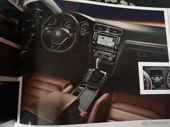 💚🚗Predám Katalóg Volkswagen Golf 7 2012 🏁✨ - 7