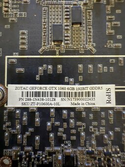 ZOTAC GeForce GTX 1060 6GB - 7
