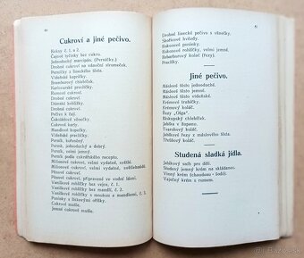Kuchařská kniha z roku 1929, velmi zachovalá - 7