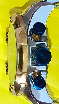 USA Hodinky, zafírové sklíčko, 100 m vodotesnosť - 7