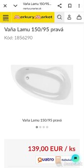 Rohová vaňa LAMU 150/95 práva - 7