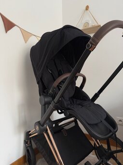 Cybex priam 4.0 rosegold / deep black - 7