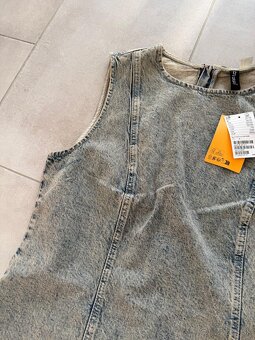 Denimove saty HM c. S a M - 7