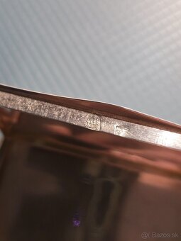 Strieborná tabatierka rok 1864 812/1000 - 7