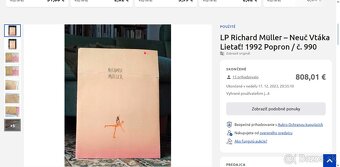 lp LP Richard Müller – Neuč Vtáka Lietať - 7