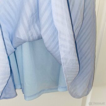Shein bledomodre saty velkost S - 7