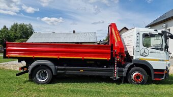 Mercedes-Benz Atego 1222 sklápač trojstr + hydraulická ruka - 7