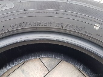 235/65 r16c letné pneumatiky 4ks Falken DOT2023 - 7