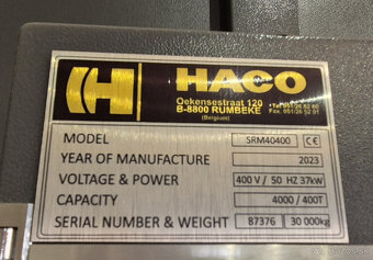 CNC ohraňovací lis hydraulický 400t - 7