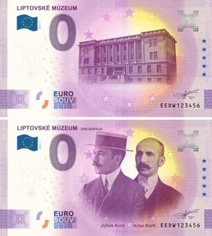 0 € / 0 euro souvenir bankovky 2022 - 7