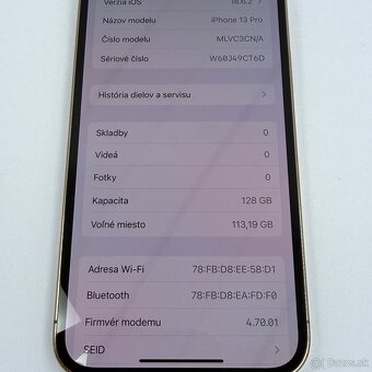 iPhone 13 Pro 128 GB – Gold - 7