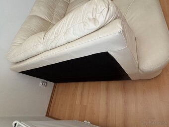Rozkladacia sedačka s taburetkou - 7