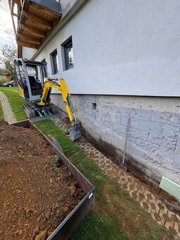 Výkopové práce Wacker Neuson ET18 - 7
