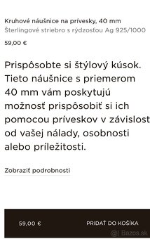 NÁUŠNICE PANDORA-KRUHY - 7