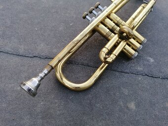 Predám starožitná trubka Cor ton - 7