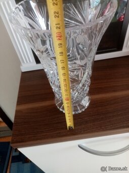 Krištálová váza Bohemia,kabaret - 7