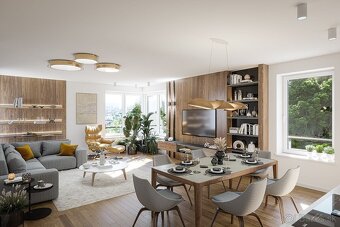 2 izbový byt s predzáhradkou v projekte Huštáky Boutique Res - 7