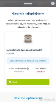 Motorola Moto Buds Loop Swarovski® znížená cena - 7