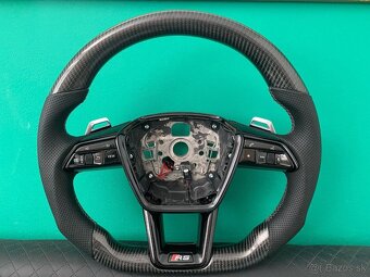 -AUDI VOLANT KARBONOVY A6 A7 C8 Q8 S8 SQ8 E-TRON - 7