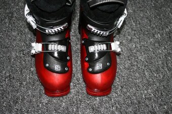 detské lyže dynamic 100 cm , lyžaky salomon - 7