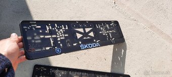 Podložky pod špz držiak špz škoda - 7