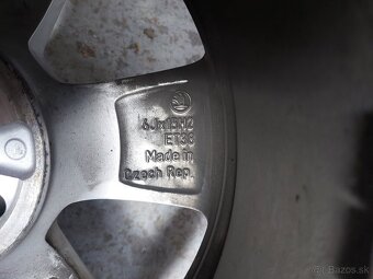 ELEKTRÓNY ŠKODA MATONE R15 5X100 6JX15 ET38 - 7