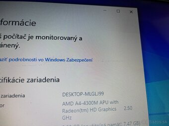 Predám HP Pavilion G6 - 7