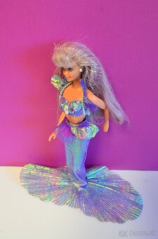Retro bábiky Barbie mermaid - 7