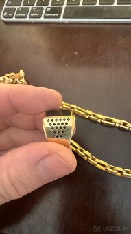 🥇102g Zlata retiazka - pánska - 62.5 cm. 585 - 14karat - 7