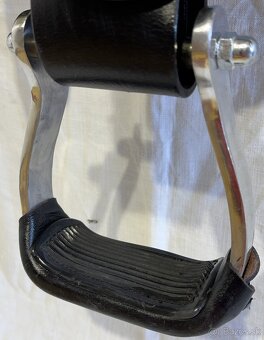 Westernový sedlový komplet 22) černý - 7